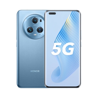 榮耀Magic5 Pro 榮耀青海湖電池 鷹眼相機 高通驍龍8Gen2 懸浮流線四曲屏 5G手機 16GB+512GB 勃朗藍